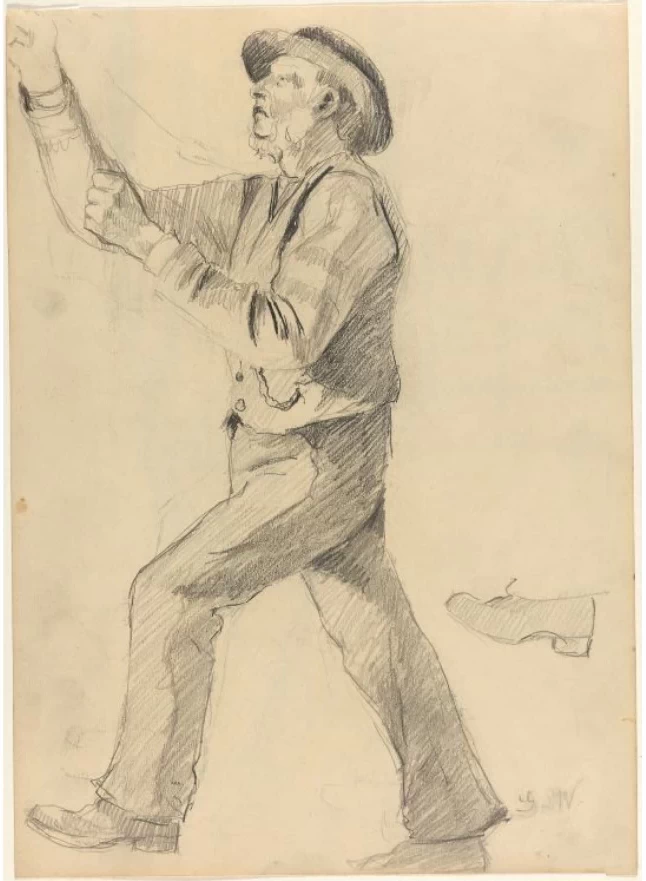Uomo che cammina - The National Museum, Oslo